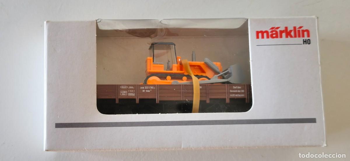Trenes escala: VAGON PLATAFORMA MARKLIN 4424 HO - Foto 9