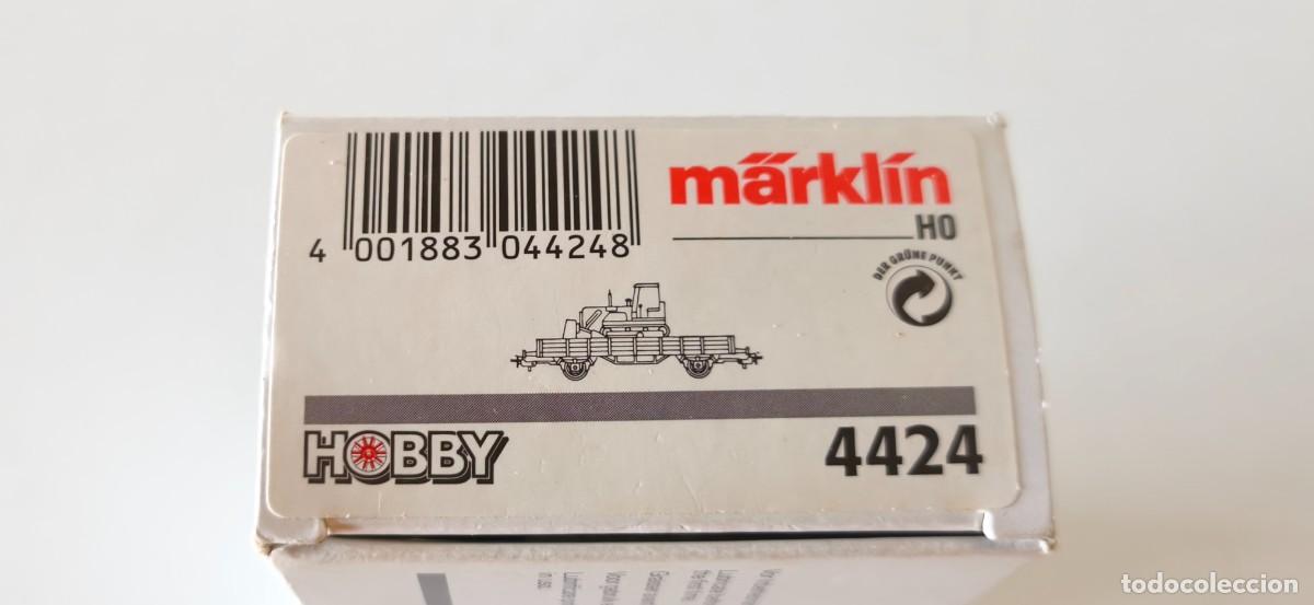 Trenes escala: VAGON PLATAFORMA MARKLIN 4424 HO - Foto 14