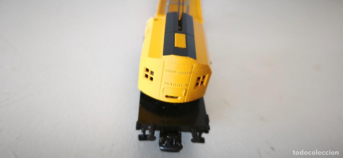 Trenes escala: VAGON GRUA MARKLIN HO - Foto 8
