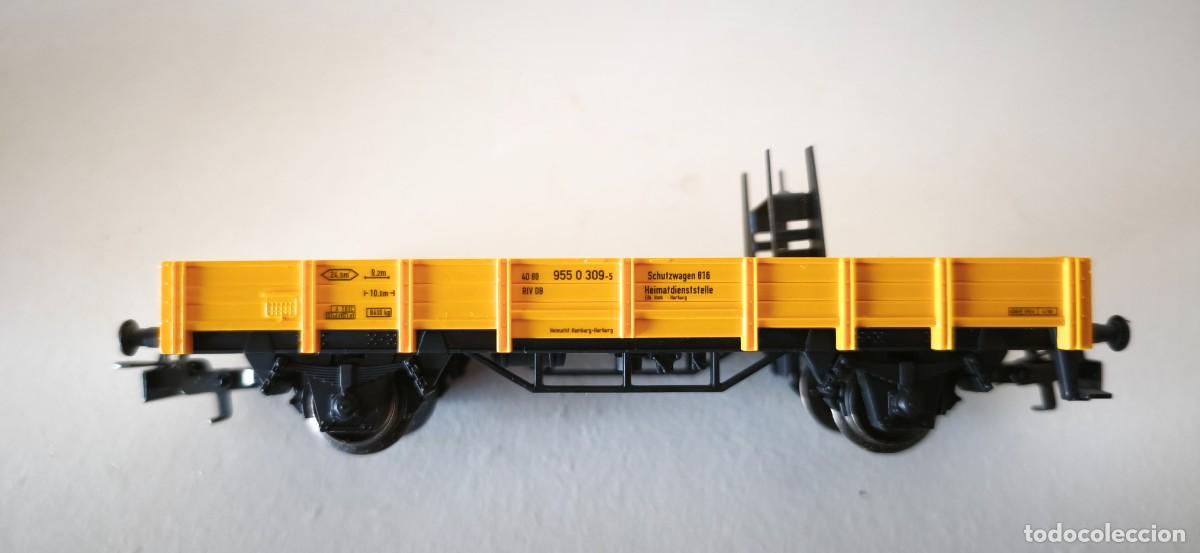 Trenes escala: VAGON GRUA MARKLIN HO - Foto 14