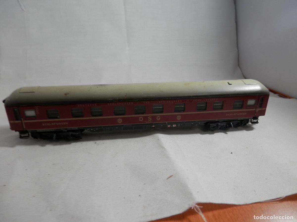 Trenes Escala: VAGON CAMAS DE LA DSG ESCALA HO DE MARKLIN METALICO.