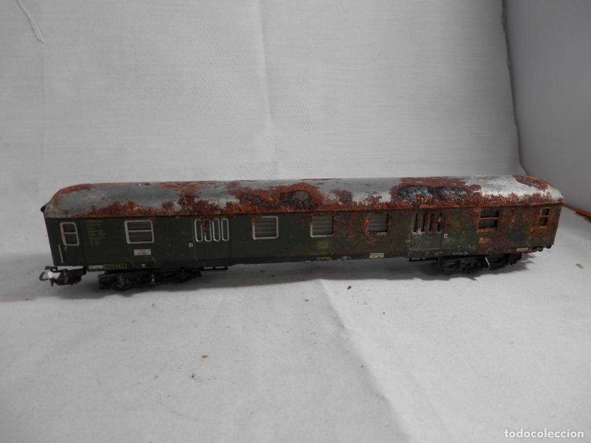 Trenes Escala: VAGON FURGON DE LA DB ESCALA HO DE MARKLIN METALICO