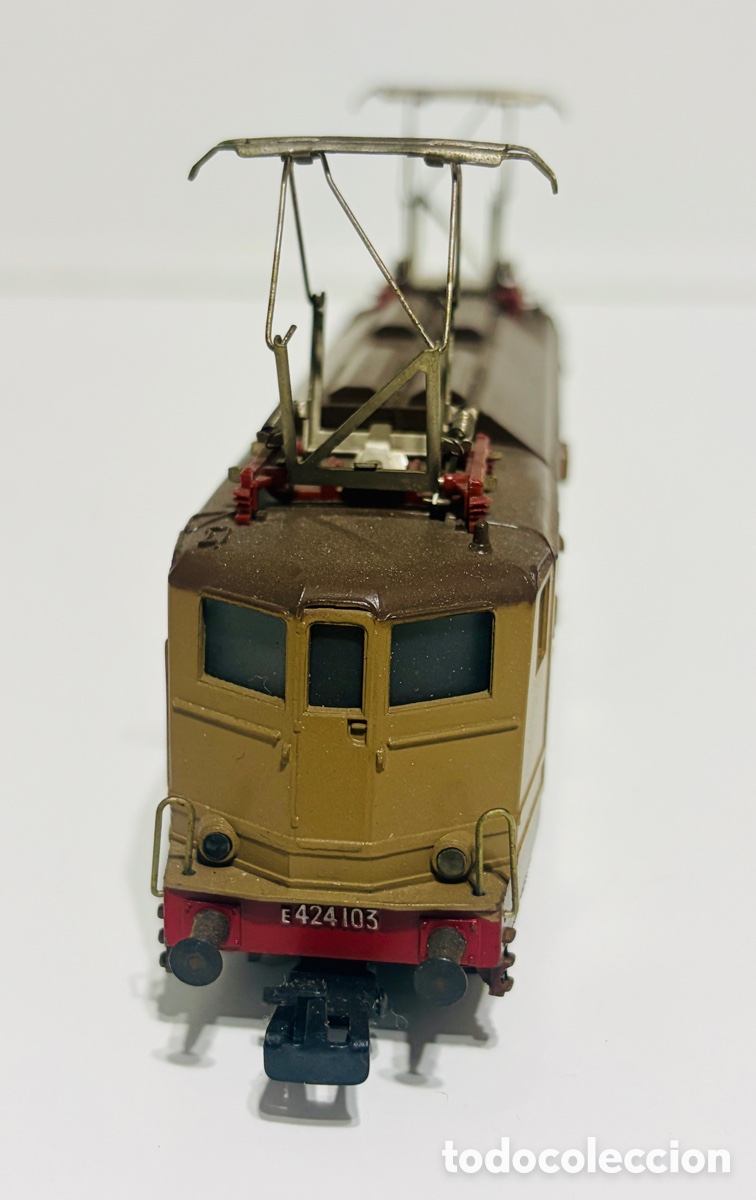 Trains &Eacute;chelle: Locomotora tren HO MARKLIN 3035 - E424103 FS - FUNCIONA