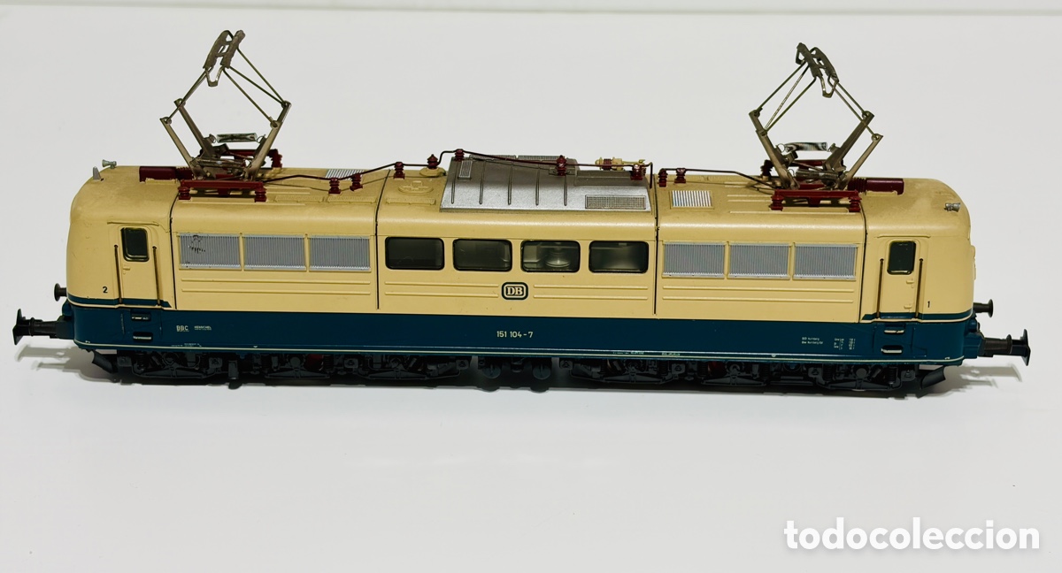 Trenes Escala: M&Auml;RKLIN REF. 3058 - LOCOMOTORA EL&Eacute;CTRICA BR 151 - ESC. HO FUNCIONA