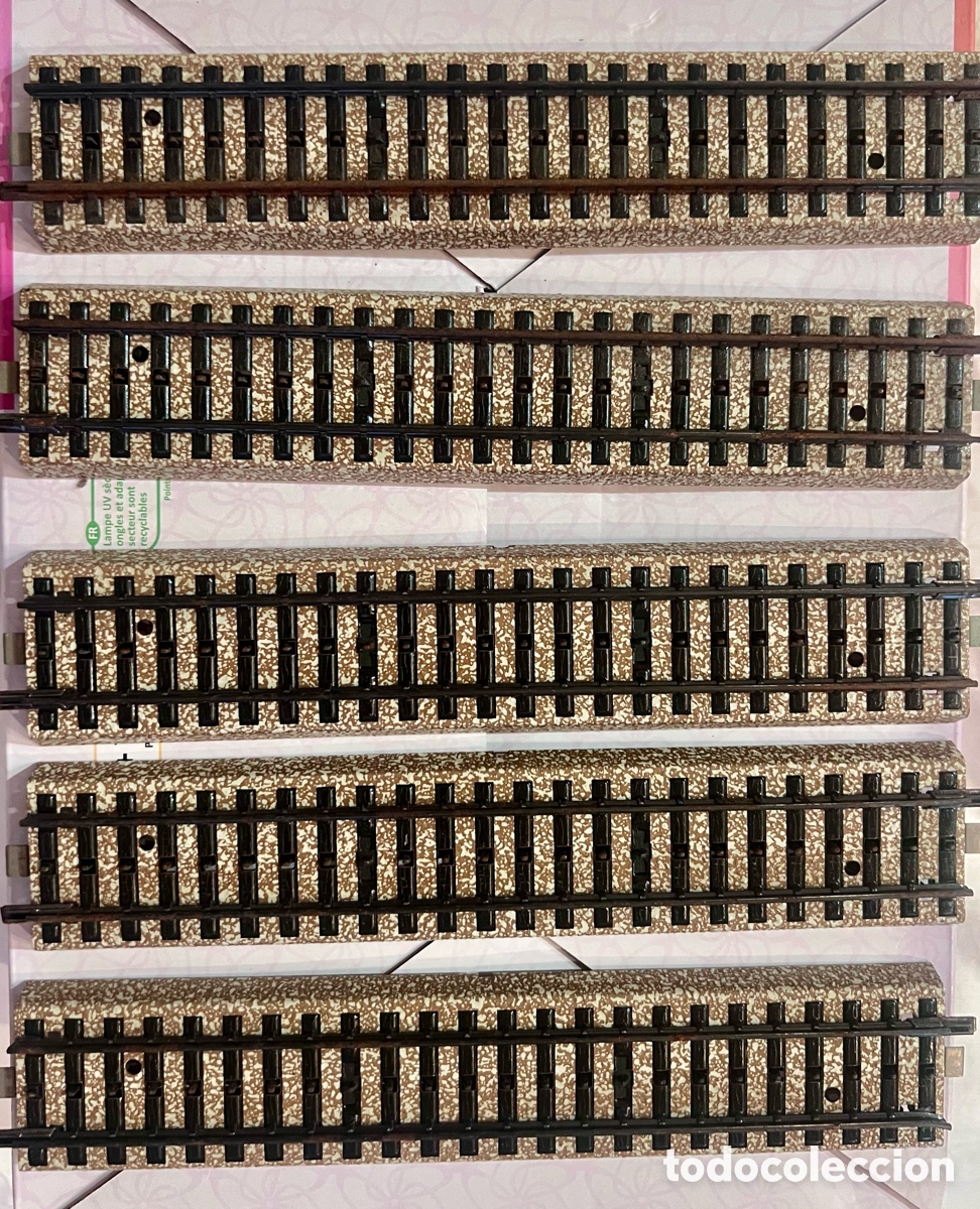 Trenes Escala: Tren. V&iacute;as tren. Marklin H0 . Rectas .V&iacute;a M. 5106