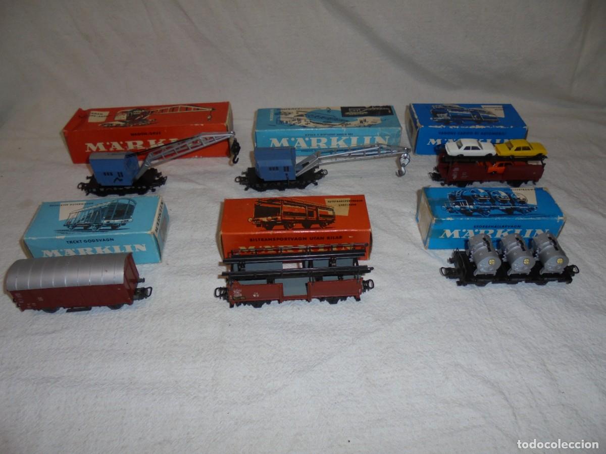 Trenes Escala: magnificos 6 vagones antiguos marklin escala H0