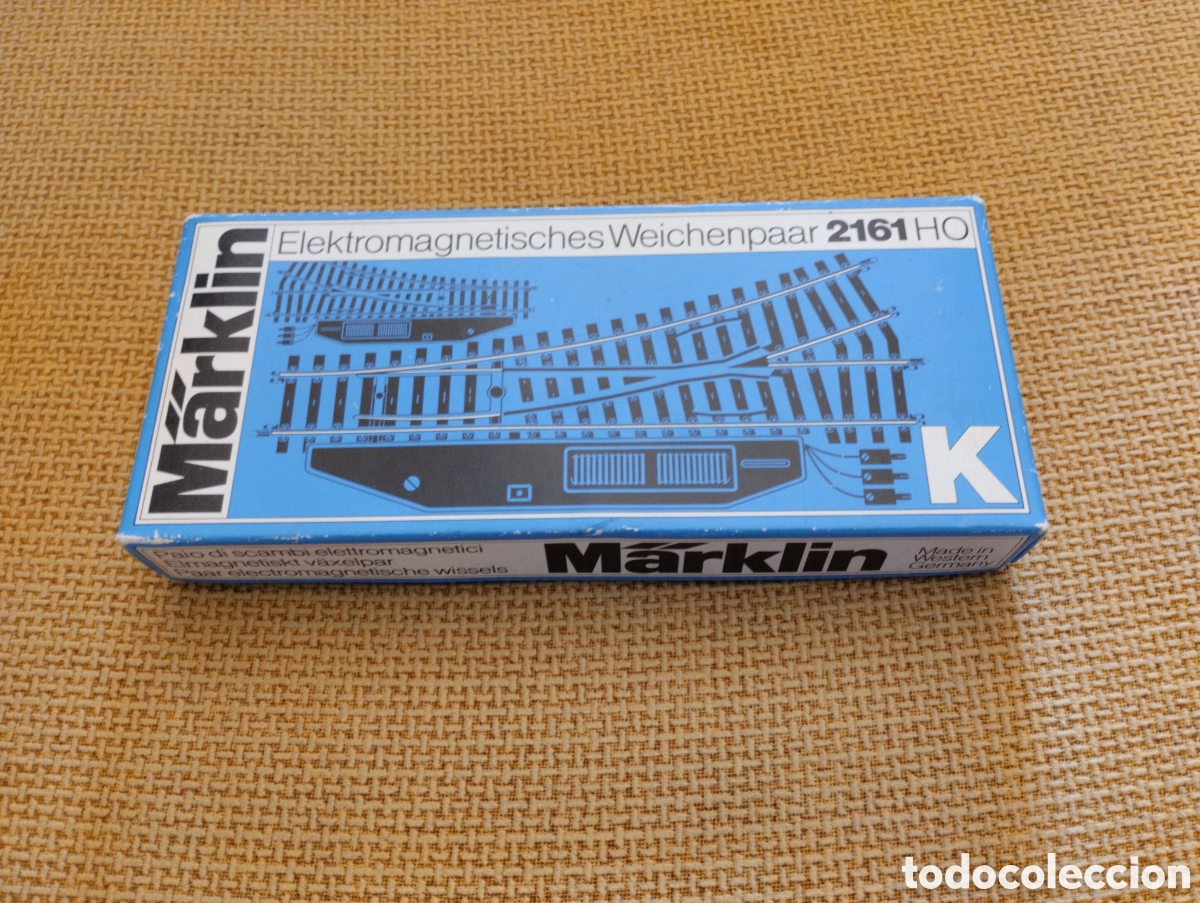 Trenes escala: Marklin desvios electromagneticos 2161 HO - Foto 3