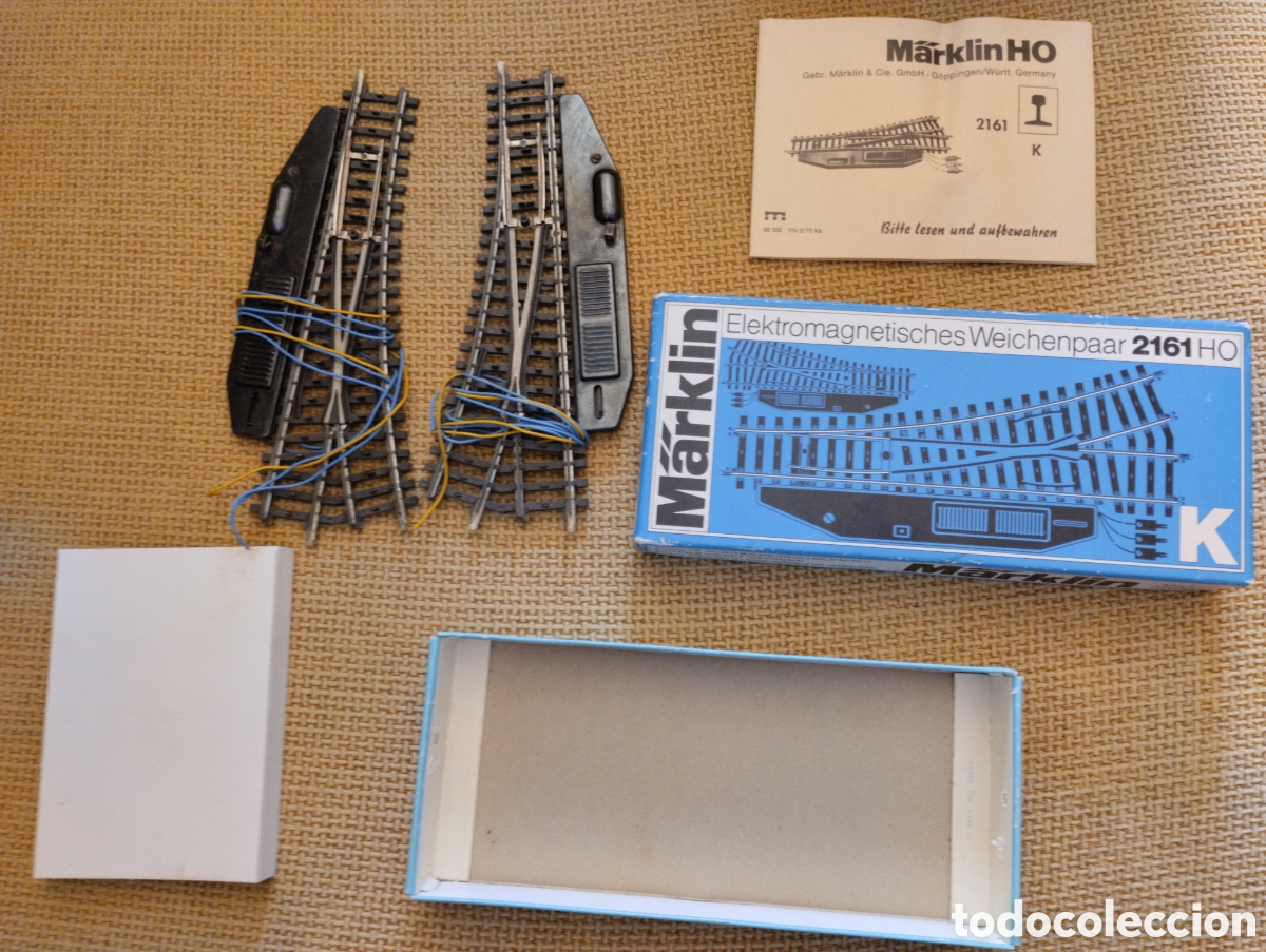 Trenes Escala: Marklin desvios electromagneticos 2161 HO