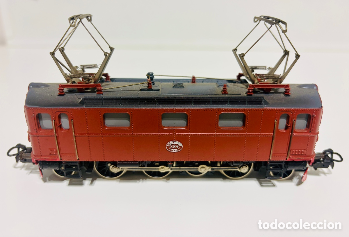 Trenes Escala: Locomotora escala HO MARKLIN 3030 - Funciona y con luz