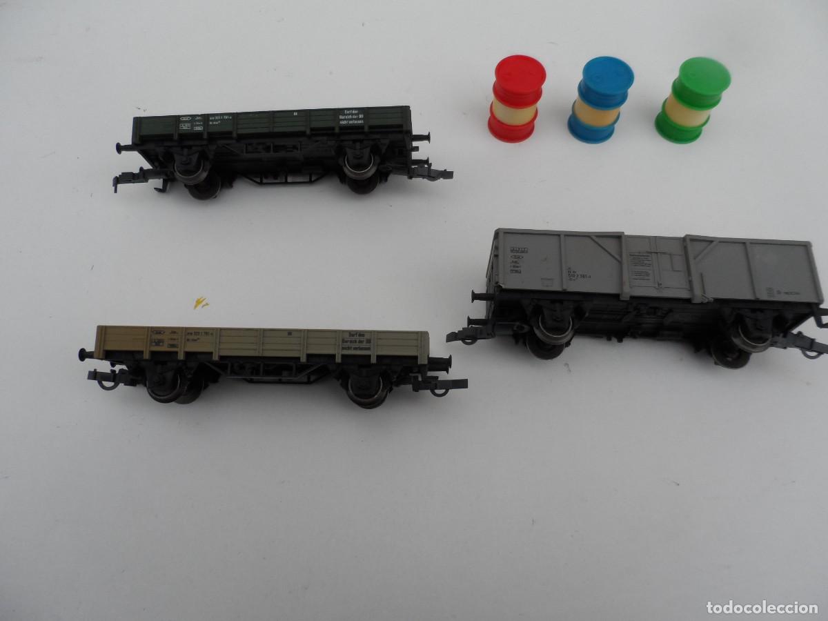 Trenes Escala: 3 VAGONES MARKLIN DESGUACE ESCALA HO