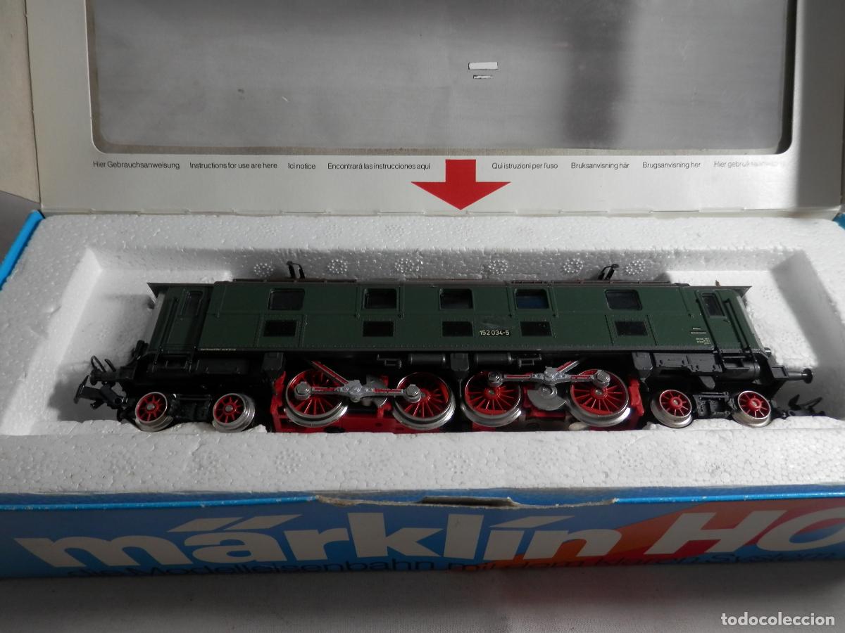 Trenes Escala: LOCOMOTORA ELECTRICA MARKLIN HAMO DE LA DB BR 152 034-5