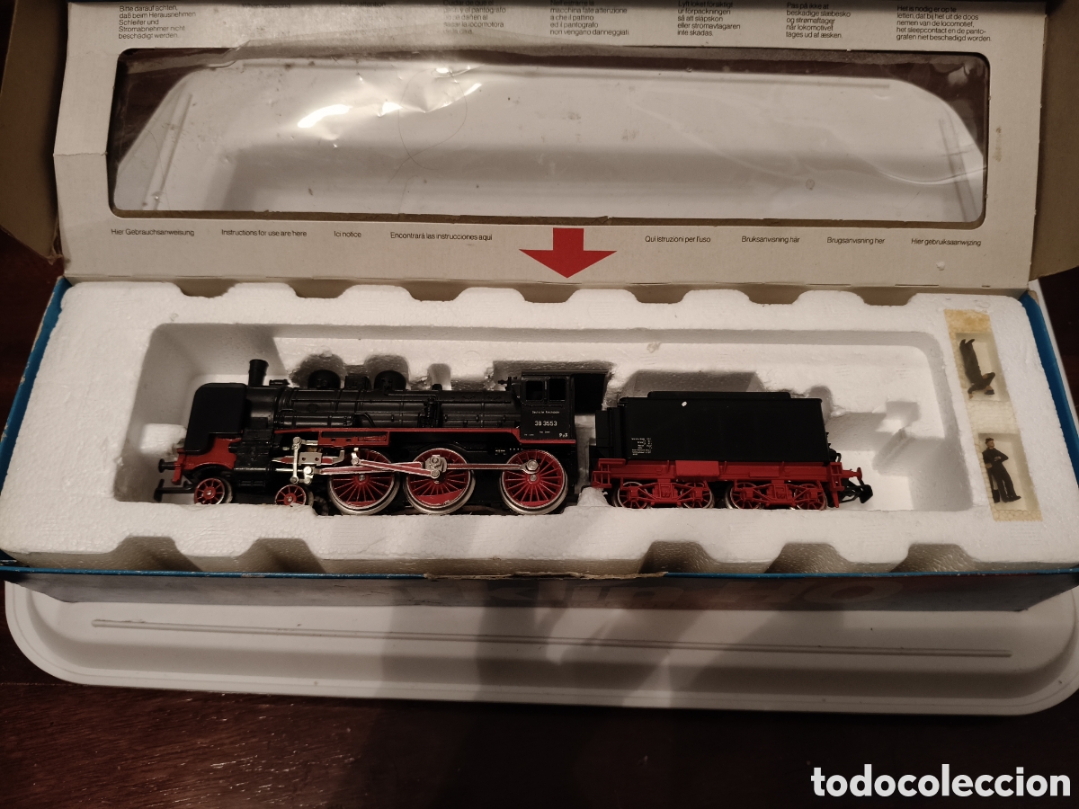 Trenes Escala: Locomotora de vapor Marklin H0 3099
