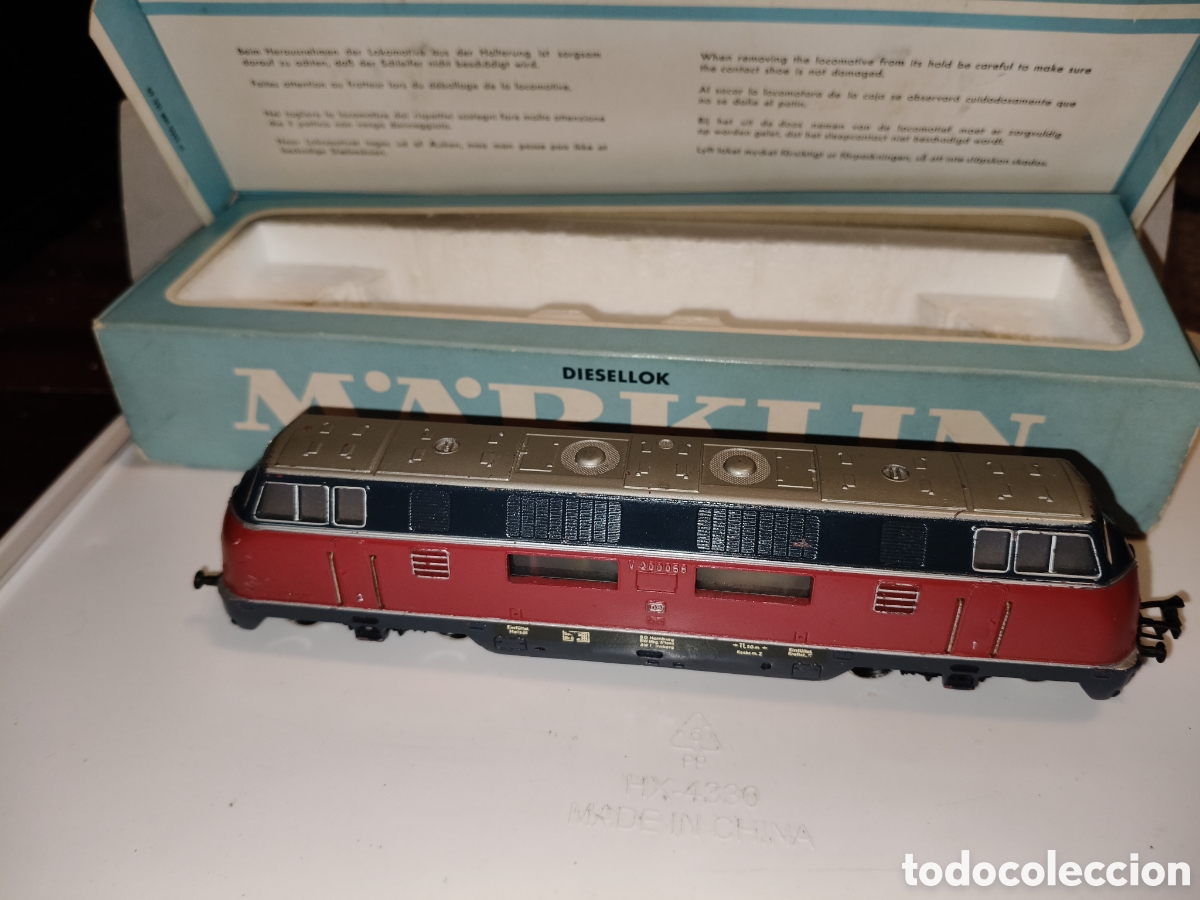 Trenes Escala: Locomotora diesel H0 marklin