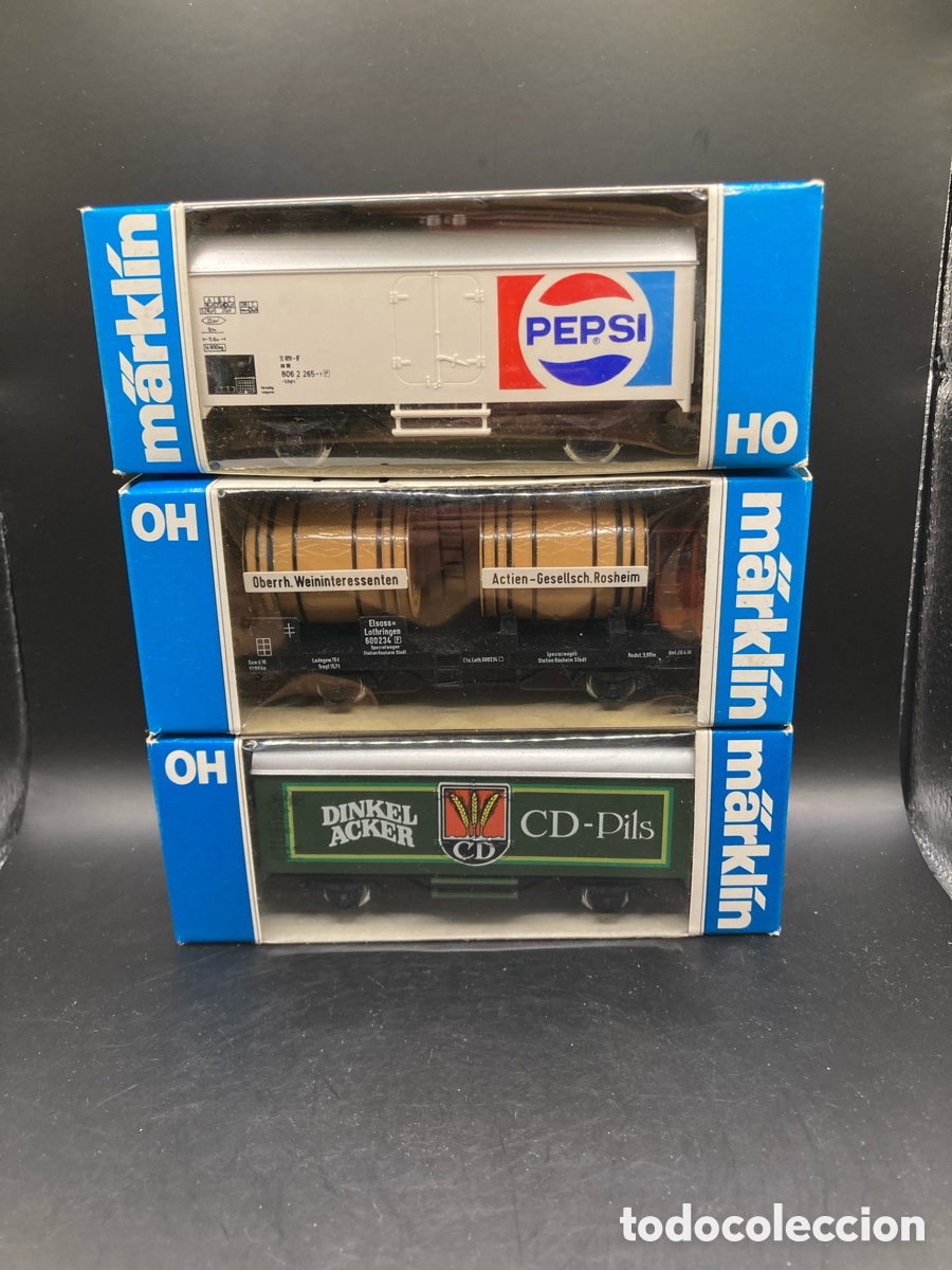 Trenes Escala: LOTE VAGONES MARKLIN