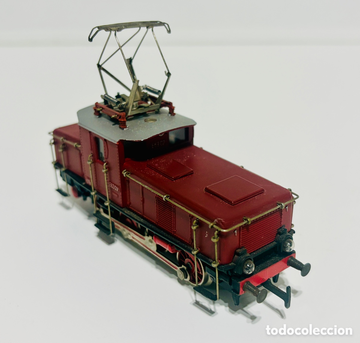 Trenes Escala: Locomotora el&eacute;ctrica de maniobras MARKLIN 3001 escala HO FUNCIONA E63.02
