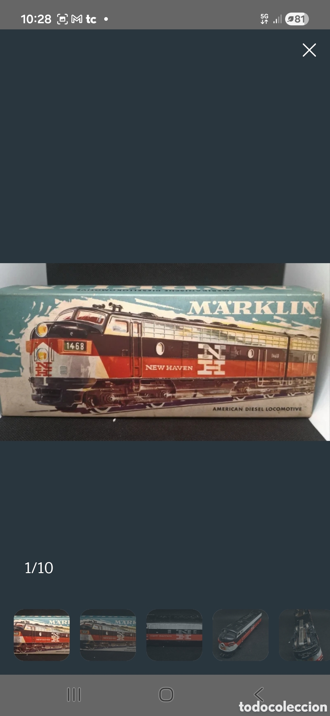 Trenes Escala: LOCOMOTORA MARKLIN NEW HAVEN Y SU TANDEM