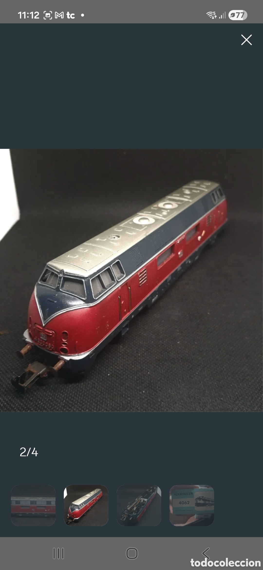 Trenes Escala: LOCOMOTORA DIESEL MARKLIN 3021