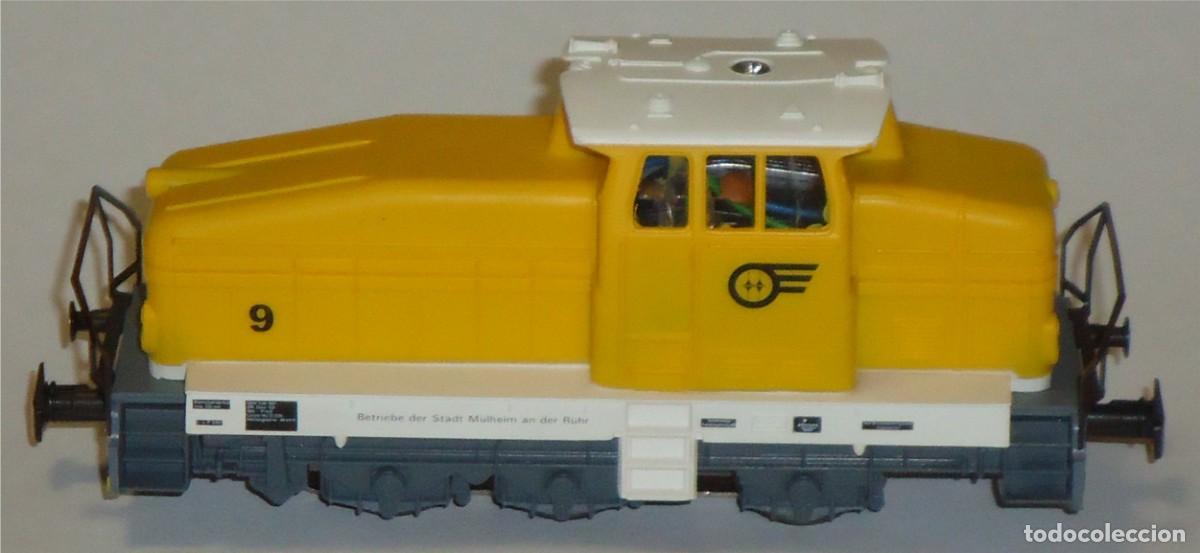 Trenes Escala: M&Auml;RKLIN HO, LOCOMOTORA EXCELENTE DIESEL AMARILLA TIPO DHG 500, &iexcl;DIGITAL DELTA!