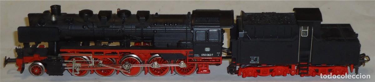 Trenes Escala: M&Auml;RKLIN H0, LOCOMOTORA DE VAPOR ANAL&Oacute;GICA BR050 082-7 REF. 3084, &iexcl;CON FUM&Iacute;GENO!