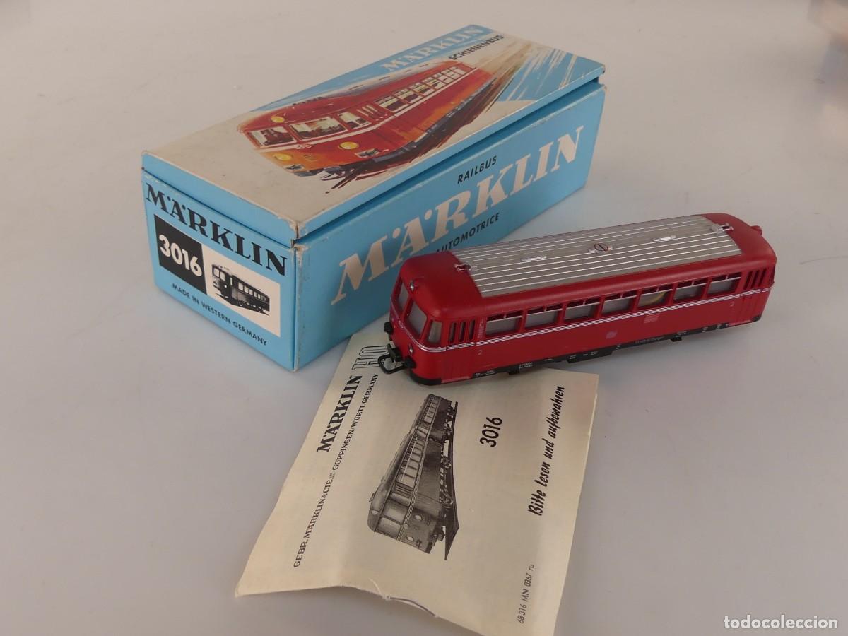 Trenes Escala: LOCOMOTORA MARKLIN REF; 3016 ESCALA H0 CON CAJA