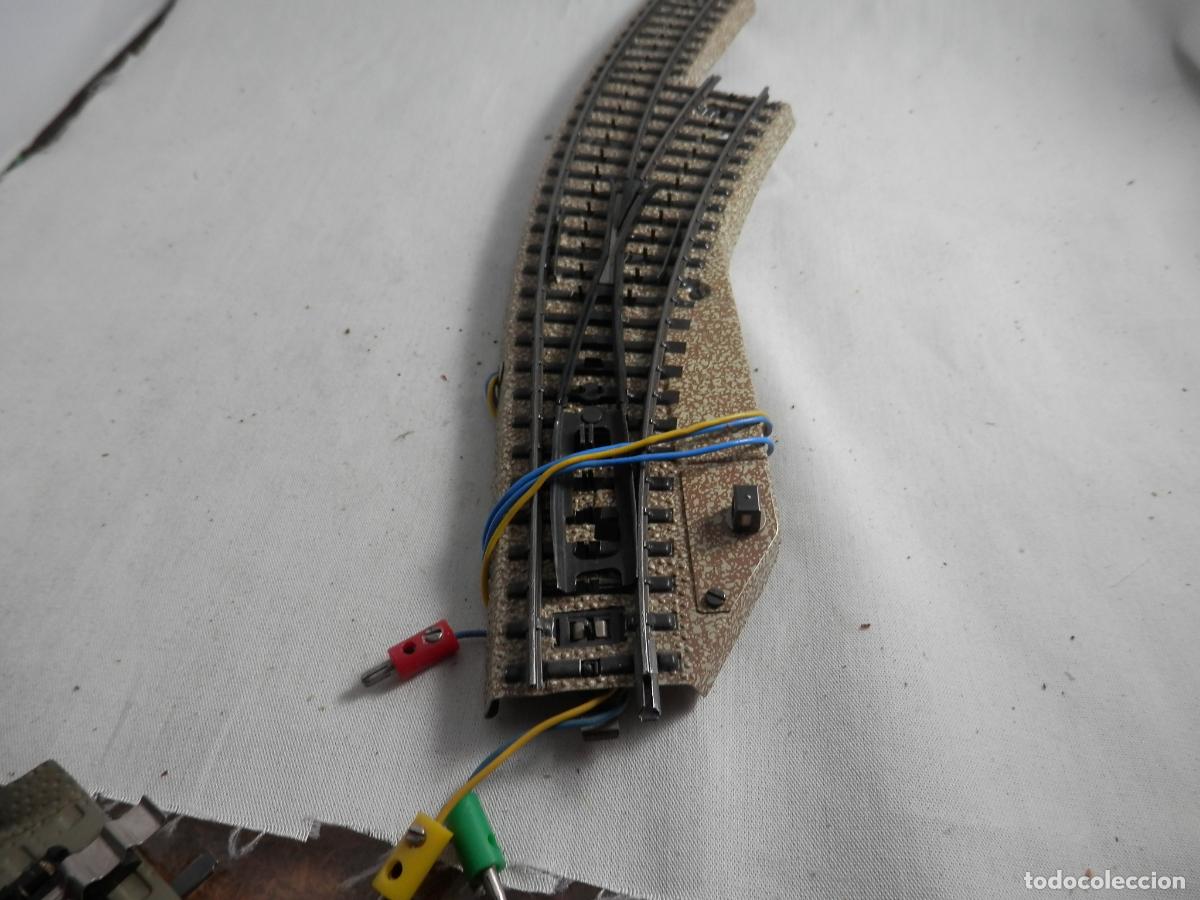 Trenes Escala: DESVIO ELECTRICO EN CURVA DERECHO ESCALA HO DE MARKLIN