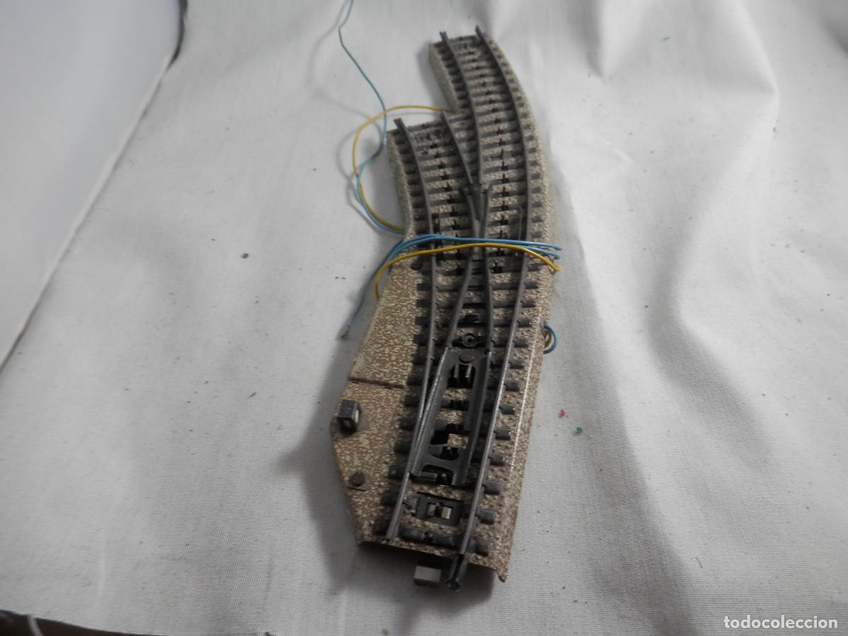Trenes Escala: DESVIO ELECTRICO EN CURVA ESCALA HO DE MARKLIN