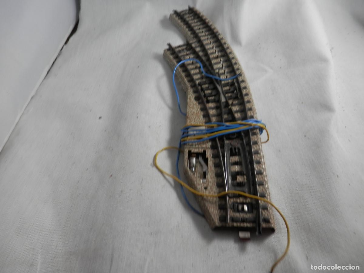 Trenes Escala: DESVIO ELECTRICO EN CURVA ESCALA HO DE MARKLIN