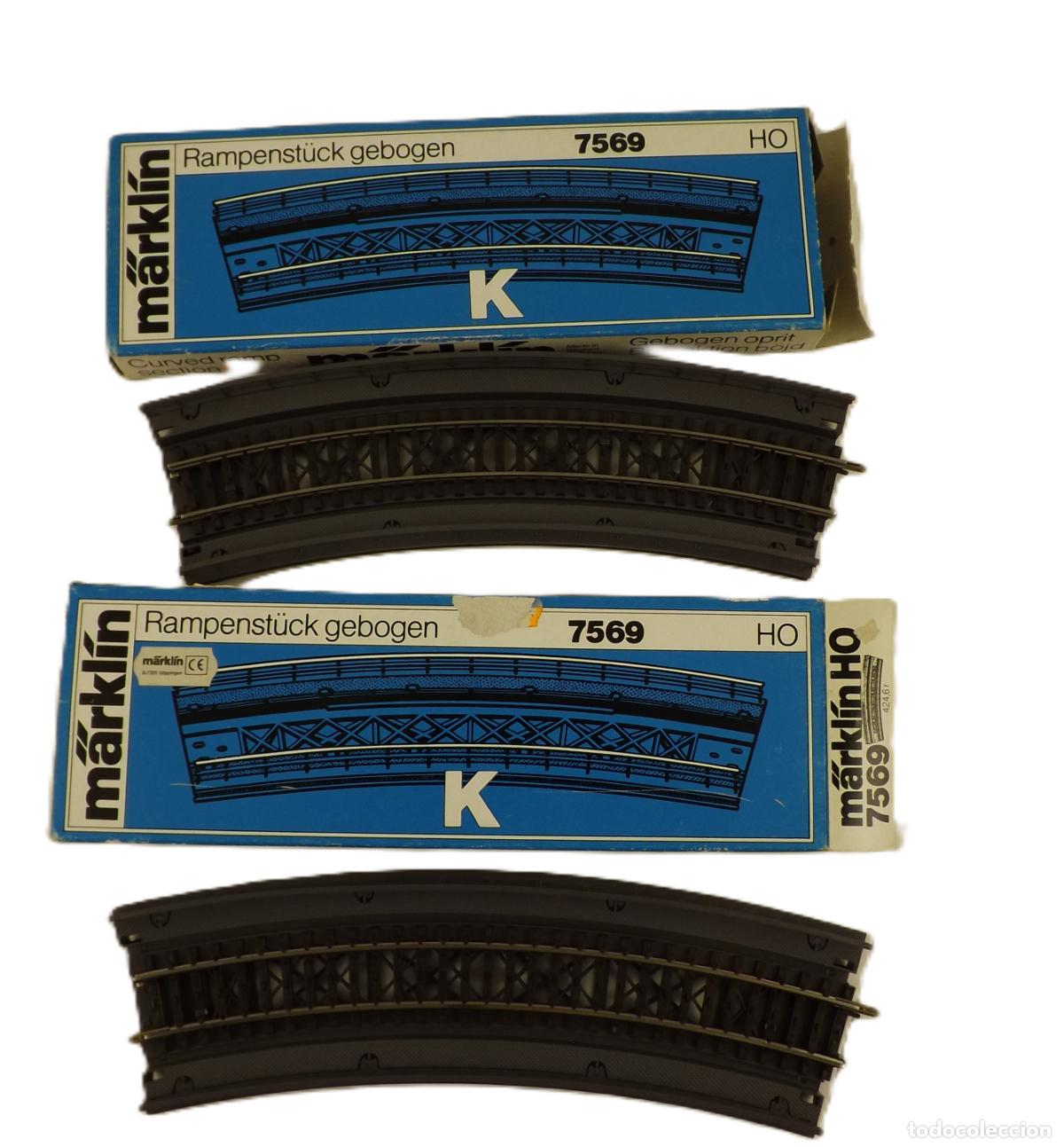 Trenes Escala: M&auml;rklin 7569 V&iacute;a K v&iacute;a H0 elevada 2 unidades