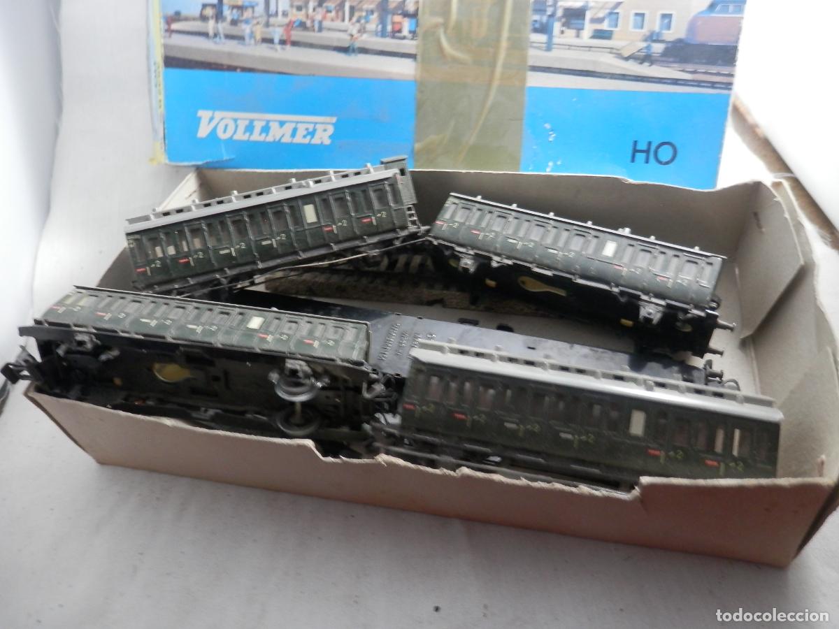 Trenes Escala: LOTE VAGONES METALICOS ESCALA HO DE MARKLIN LE FALTAN EJES