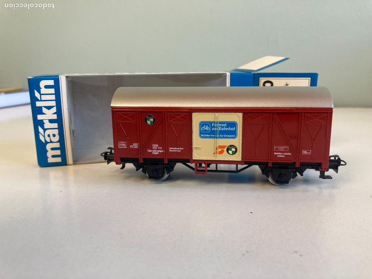 Trenes Escala: VAGON M&Auml;RKL&Iacute;N H0, SIN USAR EN CAJA ORIGINAL - REF. 4412