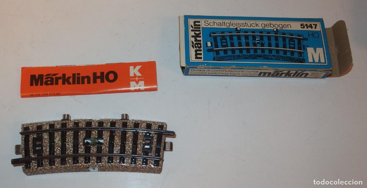 Trenes Escala: CURVA DE INICIO,MARKLIN,ESCALA HO,CAJA ORIGINAL,A&Ntilde;OS 50 &Oacute; 60