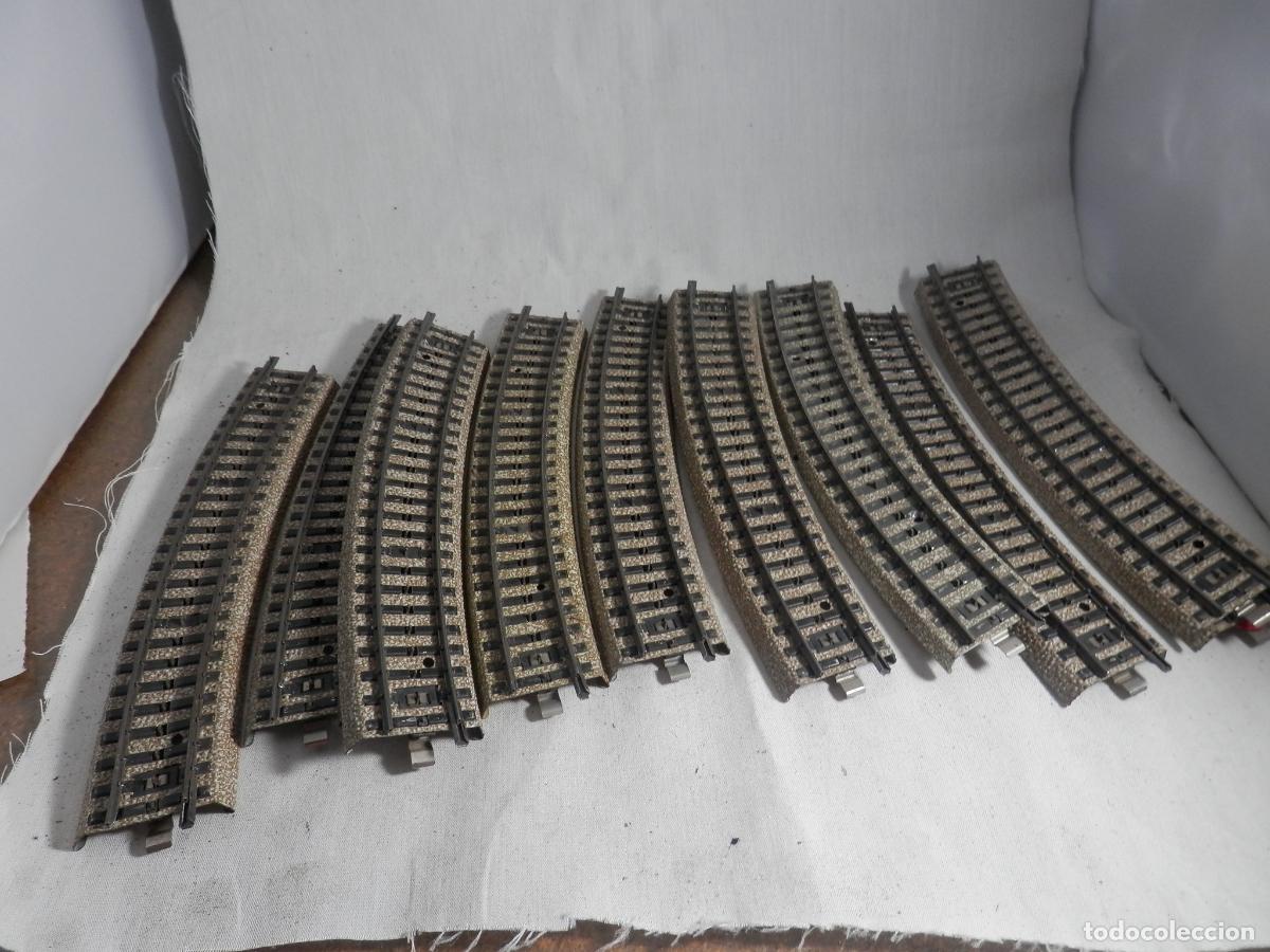 Trenes Escala: LOTE VIAS CURVAS ESCALA HO DE MARKLIN REF 5100