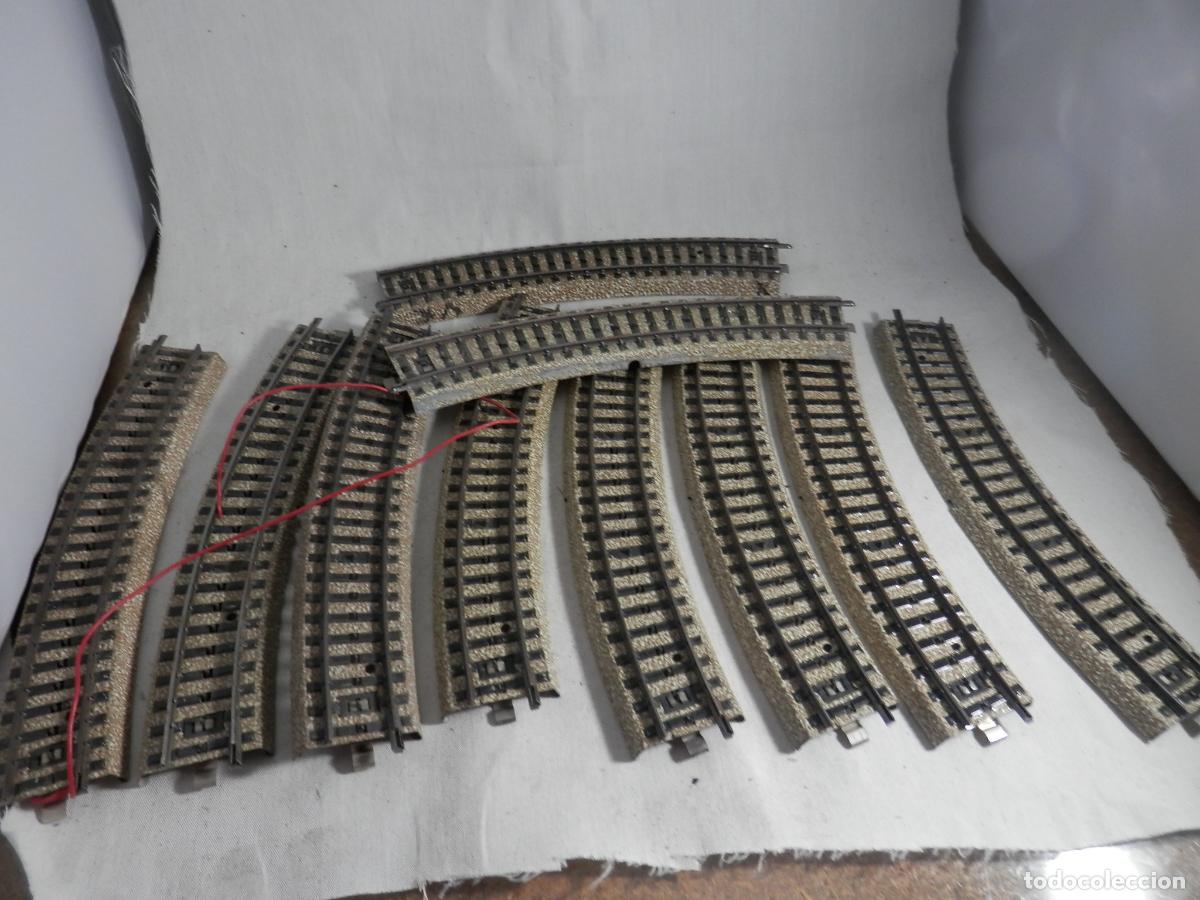 Trenes Escala: LOTE VIAS CURVAS ESCALA HO DE MARKLIN REF 5100