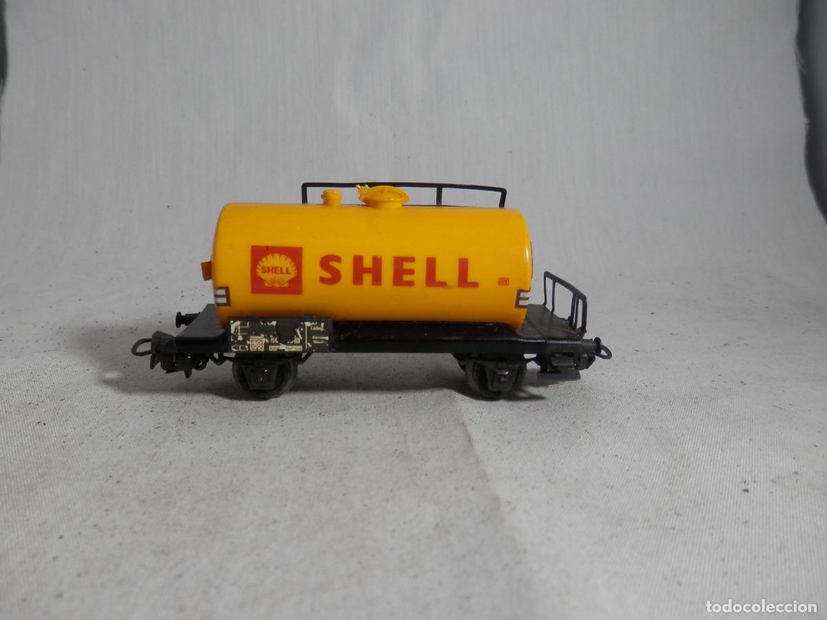 Trenes Escala: VAGON CISTERNA SHELL ESCALA HO DE MARKLIN