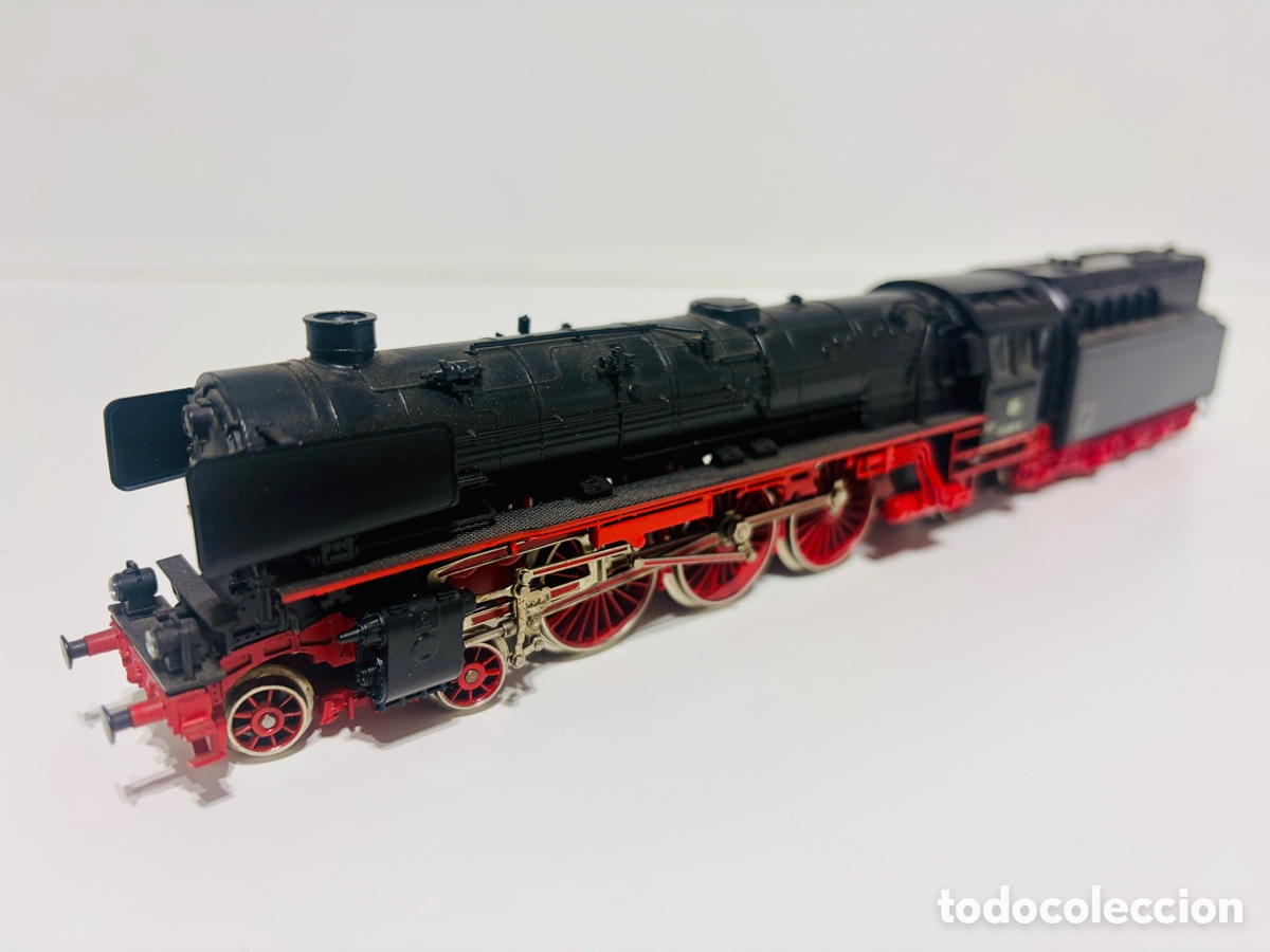 Trenes Escala: Locomotora vapor con Tender MARKLIN 3310 escala HO FUNCIONA DB BR 012