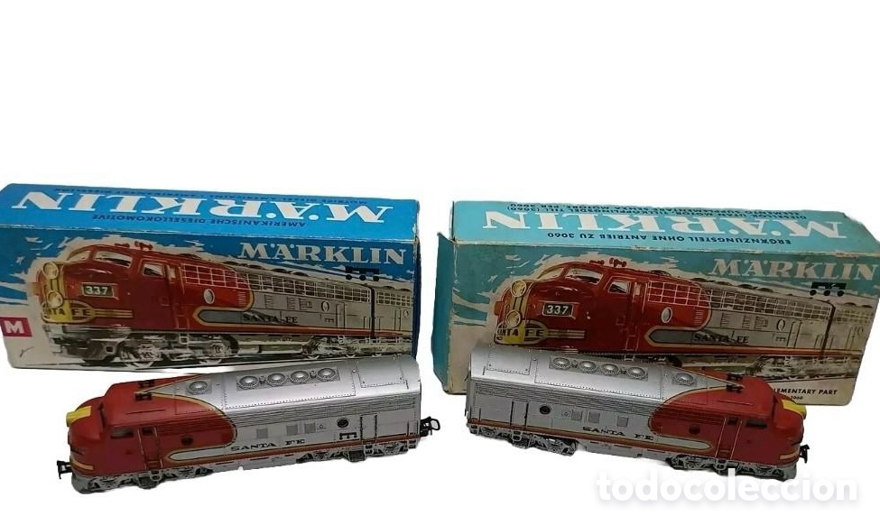 Trenes Escala: Locomotora Marklin 3060 Dummy 4060 HO con caja original