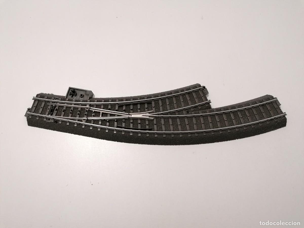 Trenes Escala: M&auml;rklin H0 24671 Desv&iacute;o Curvo a la Izquierda R1 30&ordm; V&iacute;a C Buen Estado
