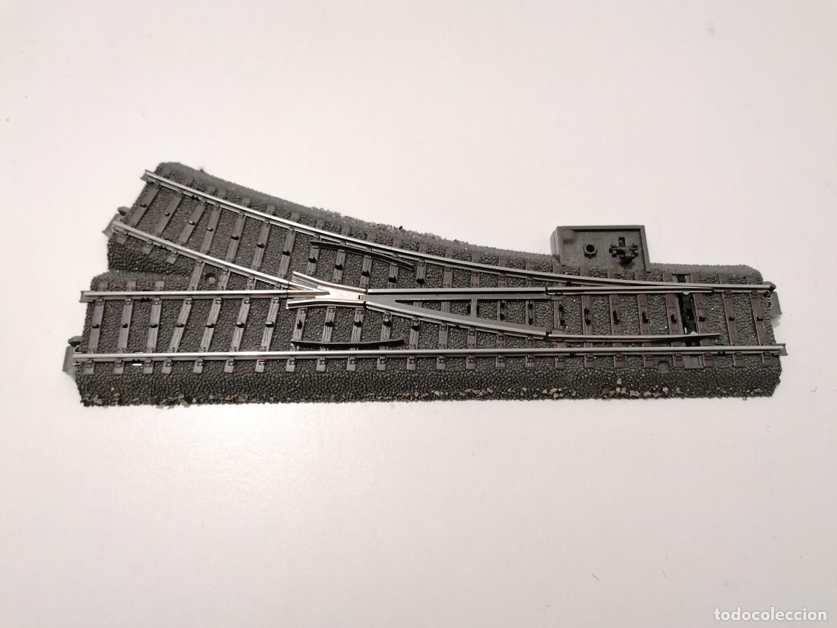 Trenes Escala: M&auml;rklin H0 24612 Desv&iacute;o a la Derecha R2 30&ordm; 188,30 mm V&iacute;a C Buen Estado