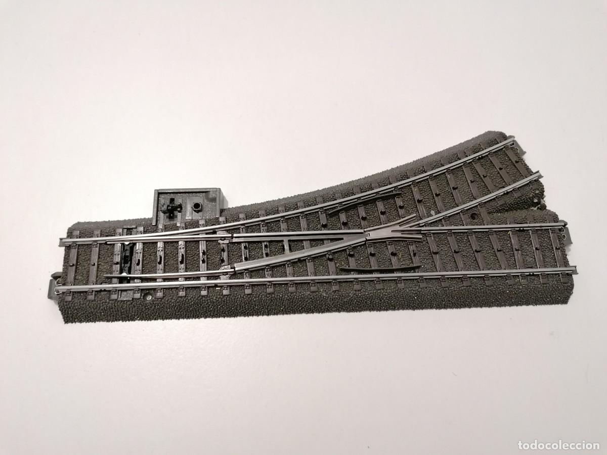 Trenes Escala: M&auml;rklin H0 24611 Desv&iacute;o a la Izquierda R2 30&ordm; 188,30 mm V&iacute;a C Buen Estado