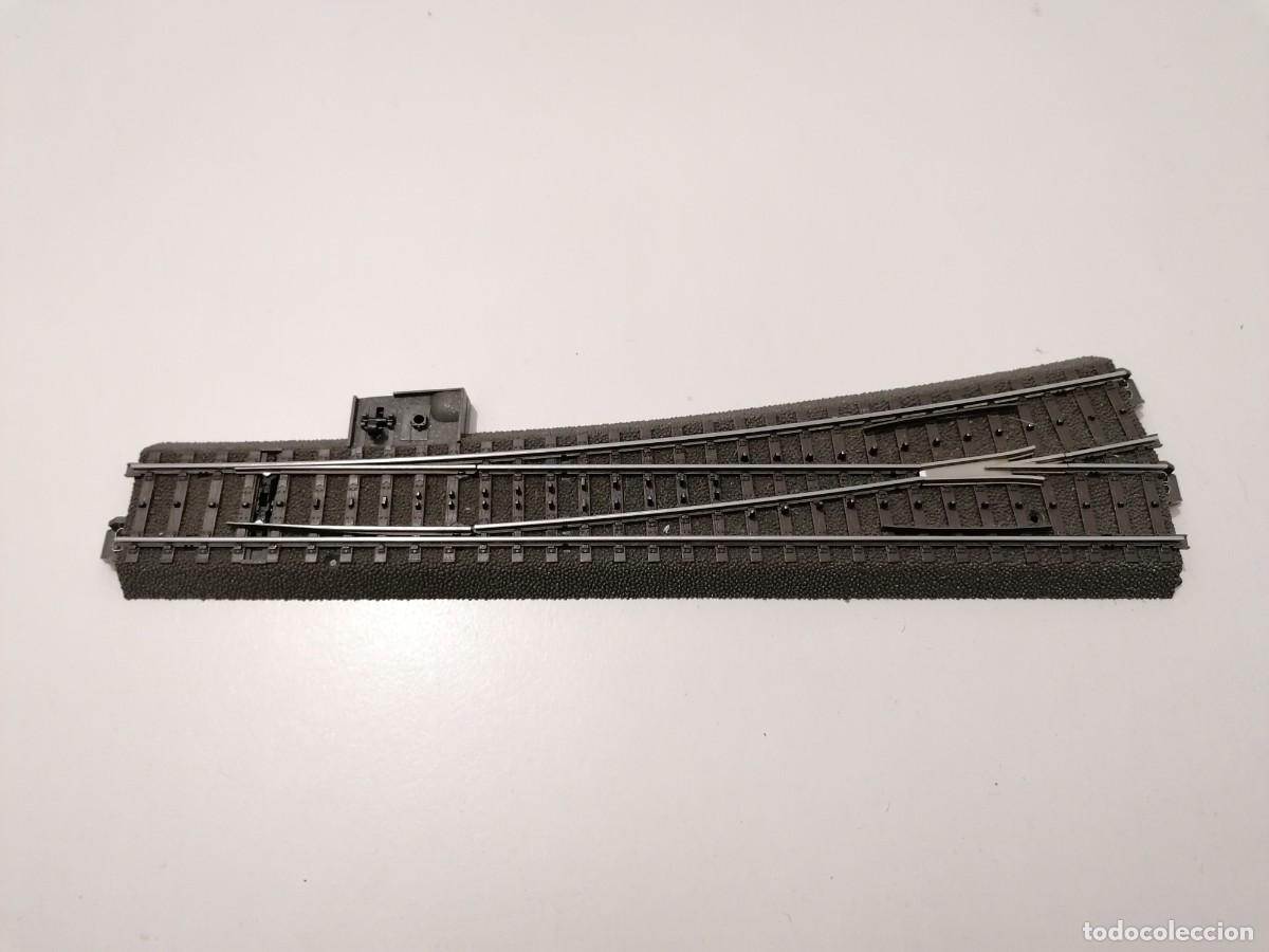 Trains &Eacute;chelle: M&auml;rklin H0 24711 Desv&iacute;o a la Izquierda 12,1&ordm; 236,1 mm V&iacute;a C Buen Estado