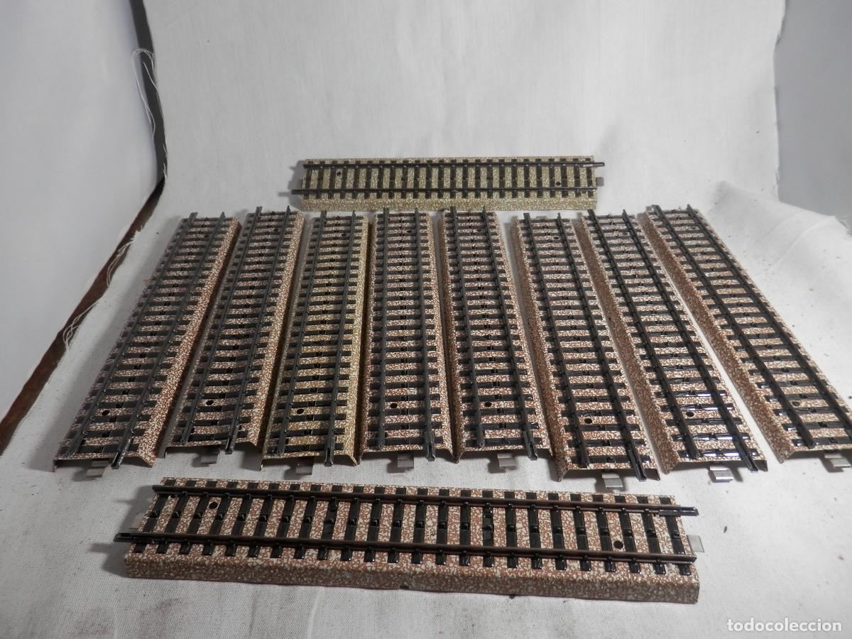 Trenes Escala: LOTE 10 VIAS RECTAS ESCALA HO DE MARKLIN REF 5106