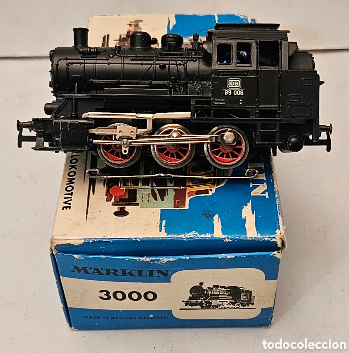 Trenes Escala: MARKLIN 3000 H0 - LOCOMOTORA VAPOR DB 89