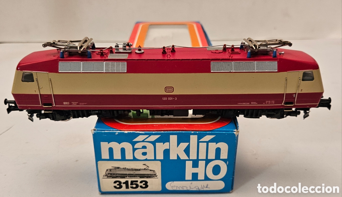 Trenes Escala: MARKLIN 3153 H0 - LOCOMOTORA EL&Eacute;CTRICA DB 120 001-3