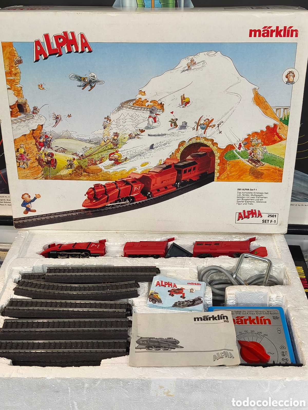 Trenes Escala: Curioso Set F-1 Marklin Alpha 2501