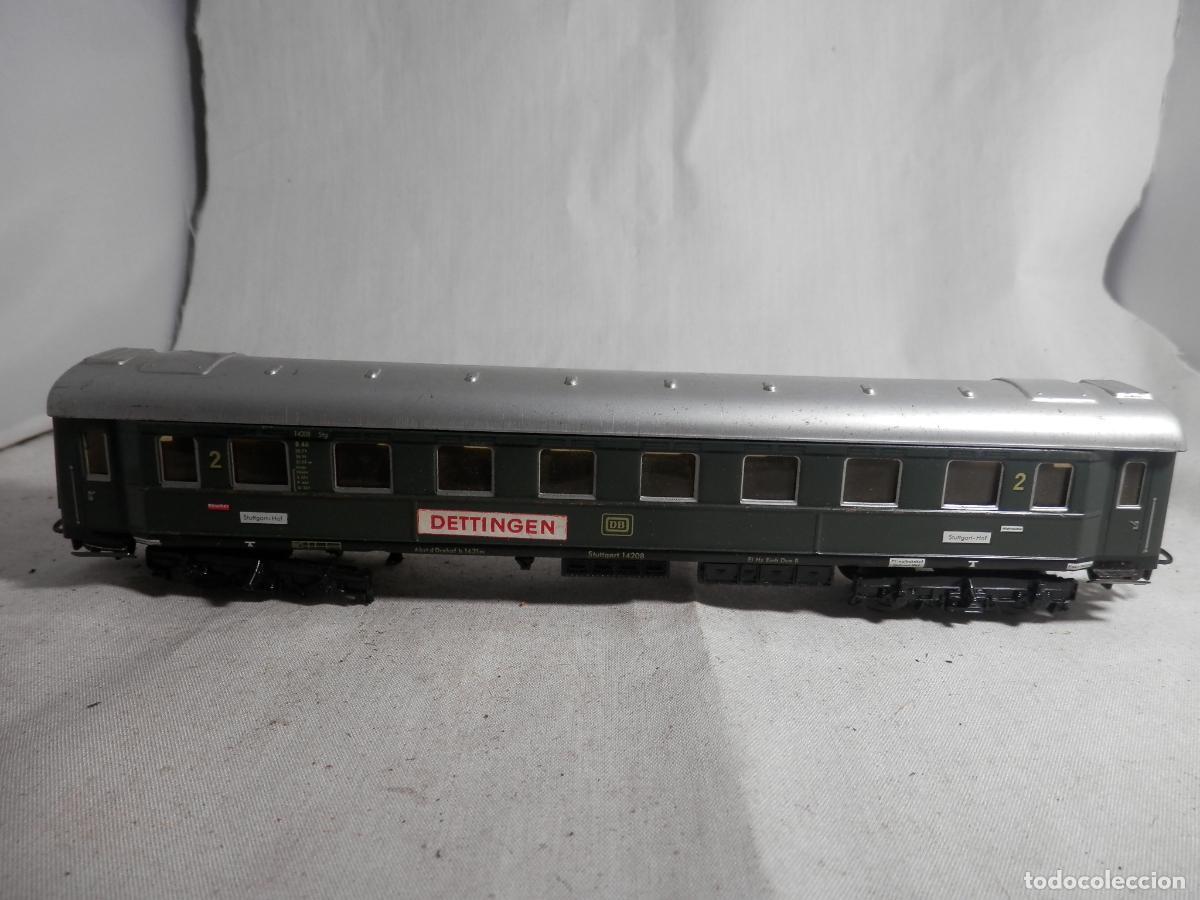 Trenes Escala: VAGON PASAJEROS DE LA DB ESCALA HO DE MARKLIN METALICO