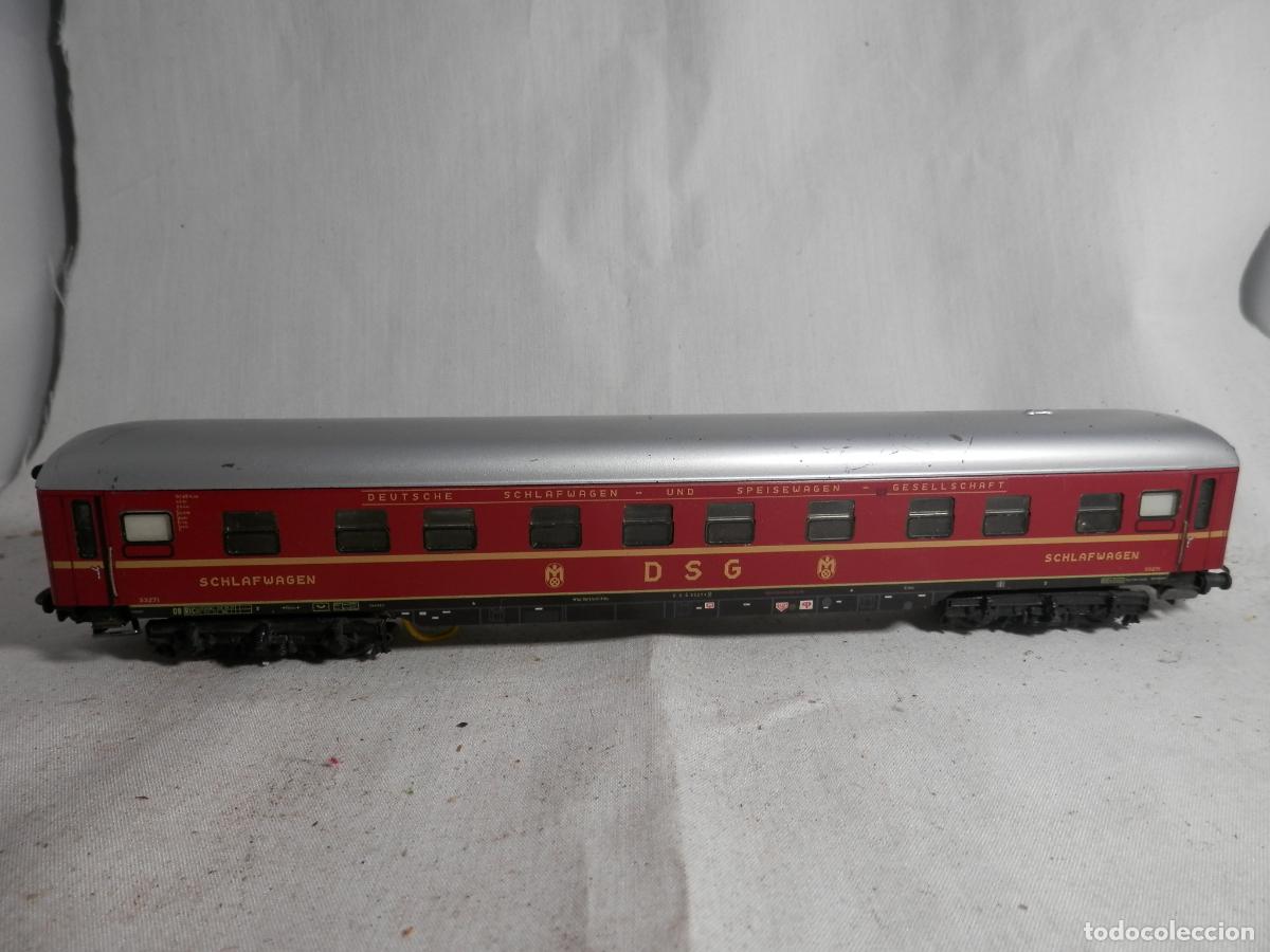 Trenes Escala: VAGON CAMAS DE LA DSG ESCALA HO DE MARKLIN METALICO