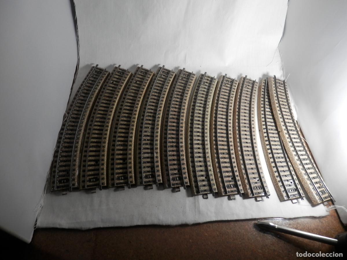 Trenes Escala: LOTE CURVAS ESCALA HO DE MARKLIN