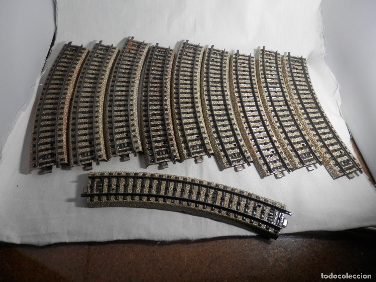Trenes Escala: LOTE CURVAS ESCALA HO DE MARKLIN