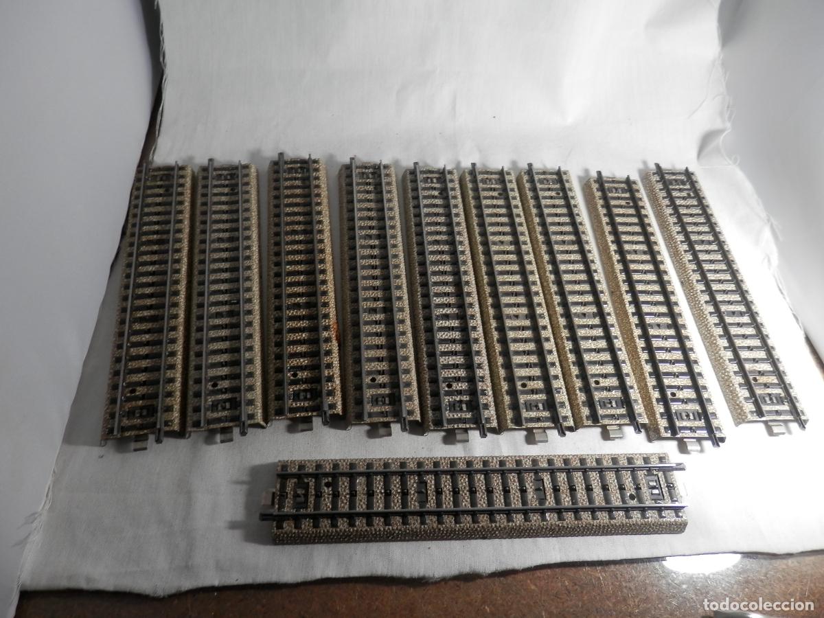 Trenes Escala: LOTE VIAS RECTAS REF 5106 ESCALA HO DE MARKLIN