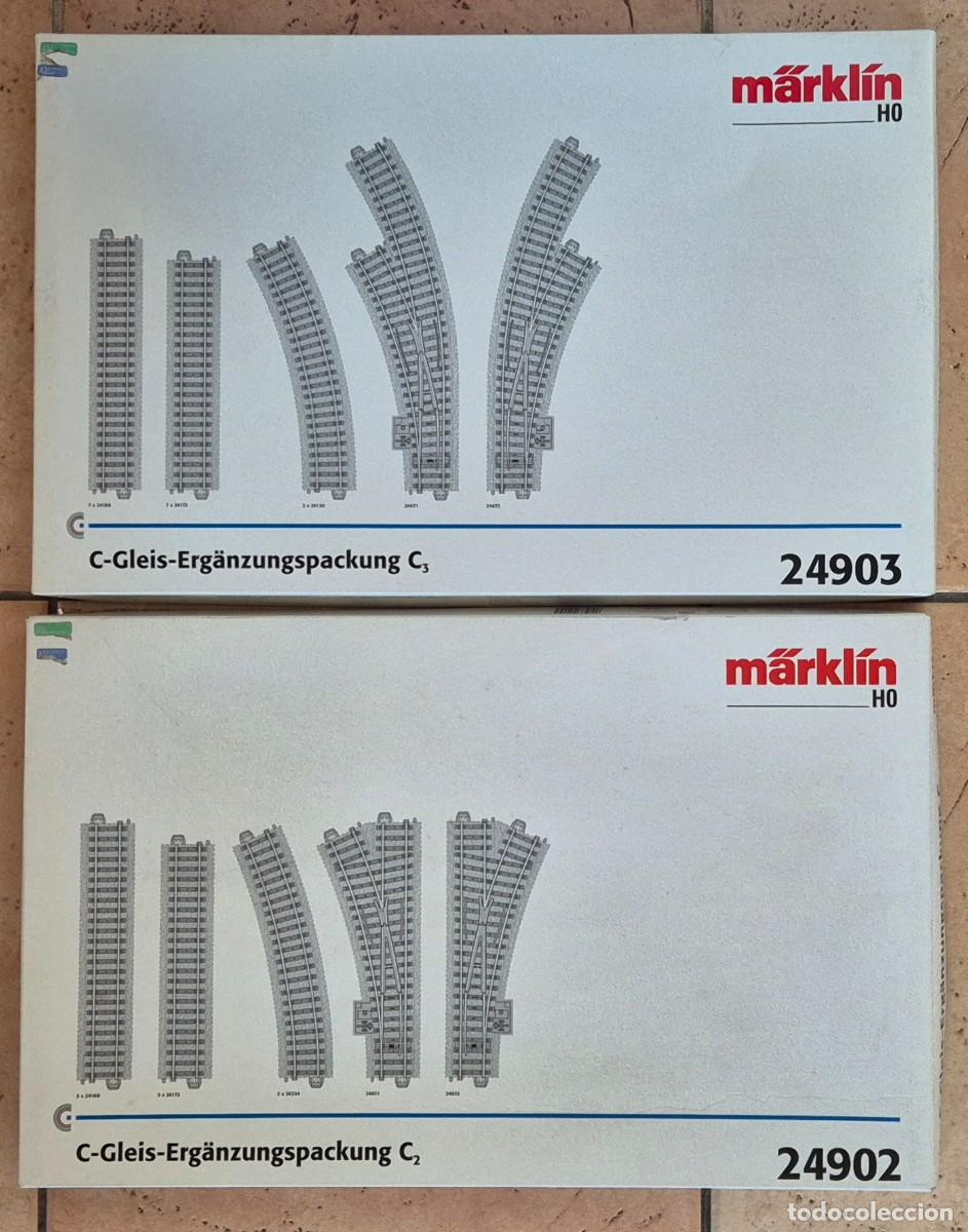 Trenes Escala: SET MARKLIN 24903 - 24902 PARECEN SIN USO AL 24902 FALTA 1 RECTA 24188I 1 RECTA24172,